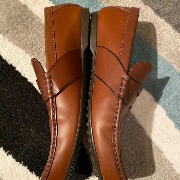 New LV Mens Contest Car Leather Loafers 8.5 FA0162 - Picture 2 of 8